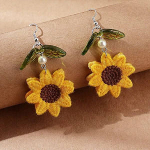 3 for $20 Sale: Anthro Sunflower Drop Earrings